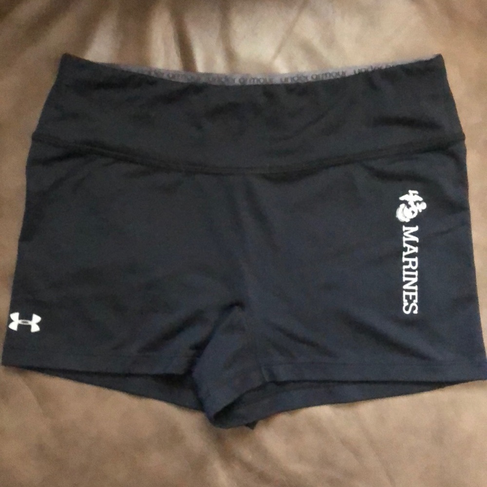 Under Armour black workout shorts